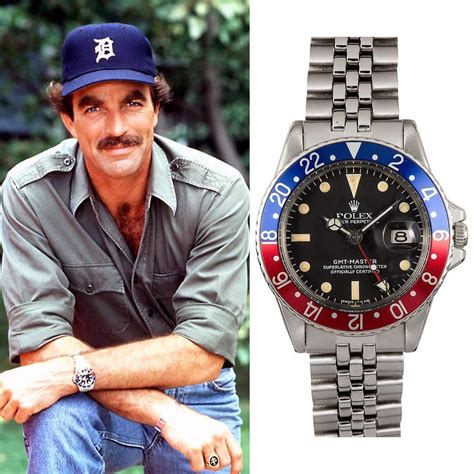 tom selleck in Rolex